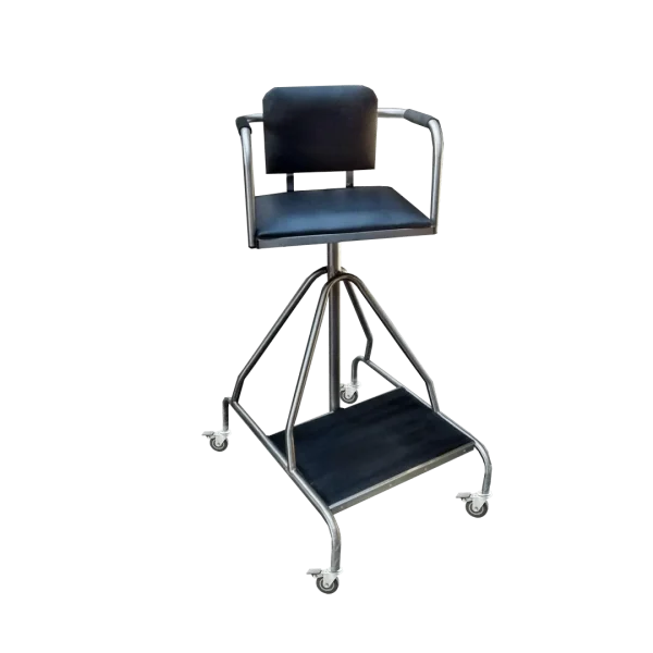 SILLA DE HIDROTERAPIA CROMADA